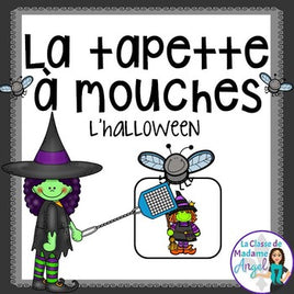 French Halloween Themed Game - La tapette à mouches