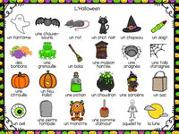 Halloween:  3 Halloween Themed Vocabulary Games in French