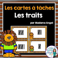 Les cartes à tâches:  French Task Cards - Tally Marks