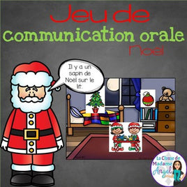 Jeu de communication orale: Noël - French Oral Communication Game