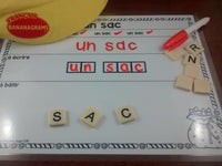 Noël:   French Christmas Themed Word Work Activity Mats