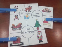 Noël:  3 French Christmas Themed Vocabulary Games