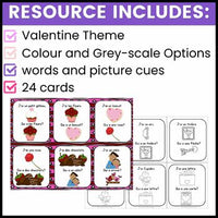 La Saint-Valentin - French Valentine's Day Vocabulary Game - J'ai...Qui a...?