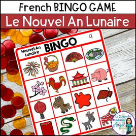 Nouvel An Lunaire | French Lunar New Year Bingo Game