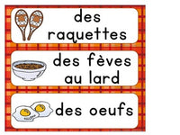 Le temps des sucres Themed Vocabulary Activities in French