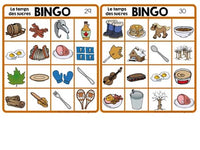 Le temps des sucres Themed Bingo Game in French