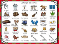 Temps des sucres: 3 French Maple Sugar Shack Themed Vocabulary Games