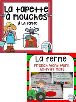 La ferme:  Farm Themed Vocabulary BUNDLE in French