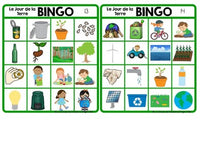 Jour de la Terre: French Earth Day Bingo Game