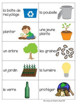 Jour de la Terre:  Earth Day Themed Game in French - La tapette à mouches