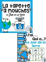 Jour de la Terre:  Earth Day Themed Vocabulary BUNDLE in French