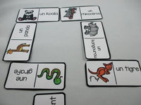 Zoo:  3 Zoo Themed Vocabulary Games in French