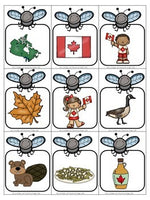 Canada Themed Game in French - La tapette à mouches