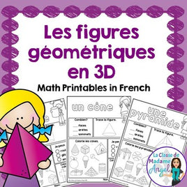 Les solides - 3D Solid Printables in French