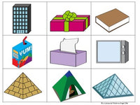 Les figures géométriques - 3D Solid Sorting Center in French