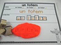 Canada Themed Word Work Activity Mats in French