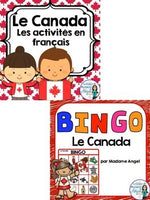 Canada Themed Vocabulary BUNDLE in French