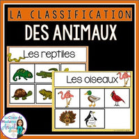 La classification des animaux - Animal Sorting Center in French