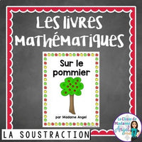 Soustraction:  Subtraction Themed Emergent Reader in French