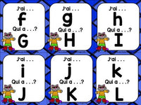 Jeu d'alphabet - J'ai. . . Qui a. . .?