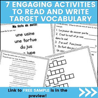 French Phonics Activities: Mon cahier des sons {le son u}