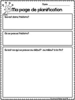 Cartoon Writing Prompts in French BUNDLE