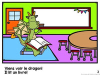 Rentrée Scolaire:  Back to School Themed Emergent Reader in French