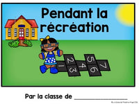 Rentrée Scolaire:  French Back to School Emergent Reader