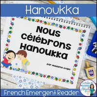 Hanoukka | French Hanukkah Emergent Reader