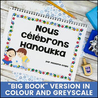 Hanoukka | French Hanukkah Emergent Reader