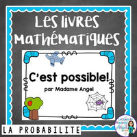 Probabilité:  Probability Themed Emergent Reader in French (C'est possible!)