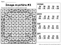 Additions et Soustractions:  Two-digit Addition and Subtraction in French