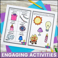 French Diwali Activity Booklet and Word Wall Cards