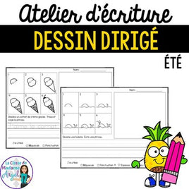 Atelier d'écriture pour l'été:  Dessin dirigé