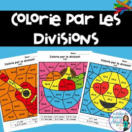 Colorie par les divisions