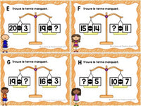 Les termes manquants:  French Balancing Equations BUNDLE