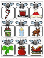 French Vocabulary Game BUNDLE - Tapette à mouches (les fêtes)