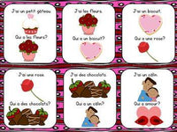 French Vocabulary Game BUNDLE - J'ai. . . Qui a. . .?  (les fêtes)