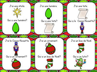 French Vocabulary Game BUNDLE - J'ai. . . Qui a. . .?  (les fêtes)