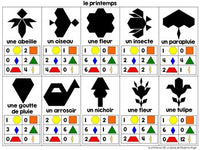 le printemps: French Spring Pattern Block Pictures