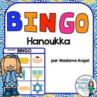 Hanoukka:  French Hanukkah Bingo Game