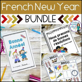 La Nouvelle Année | French New Year's BUNDLE | Le Nouvel An