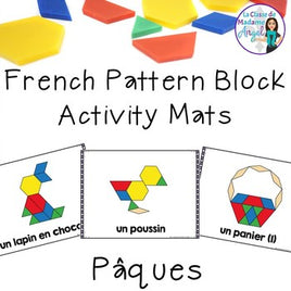 Pâques:  French Easter Pattern Block Pictures