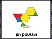 Pâques:  French Easter Pattern Block Pictures