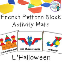 L'Halloween:  French Halloween Pattern Block Pictures