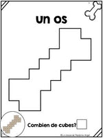 L'animalerie:  French Pet Shop Themed Snap Cube Activity Mats