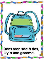 La rentrée:  French Back to School Emergent Reader BUNDLE