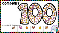 100e jour d'école: French 100th day of School Activities for Google Slides™