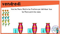 French Digital Math Problem of the Day for Google Classroom™ Grade 2 (May)