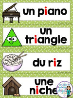 French Phonics Printables: Mes premiers sons (voyelle i)